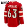 Maillot de Hockey Canada 4 Nations Face Off 2025 Fanatics Premium Brad Marchand Rouge - Enfant